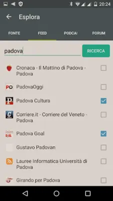 Padova notizie locali android App screenshot 0