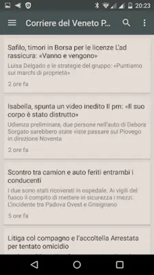 Padova notizie locali android App screenshot 2